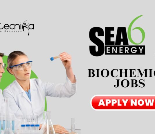 Latest Biochemical Jobs at Sea6 Energy | Apply Now for Bio Process Engineer Role
