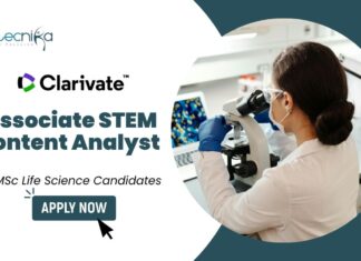 Latest Biotechnology Jobs at Clarivate Apply Now for Associate STEM Content Analyst Role