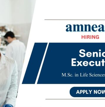 Latest Cell Biologist Jobs at Amneal | Apply Now for Senior Executive Position