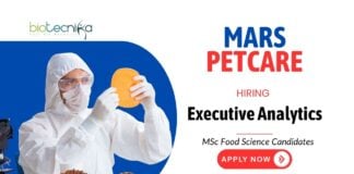 Food Science Jobs at Mars Petcare | Apply Now for Executive Analytics Position