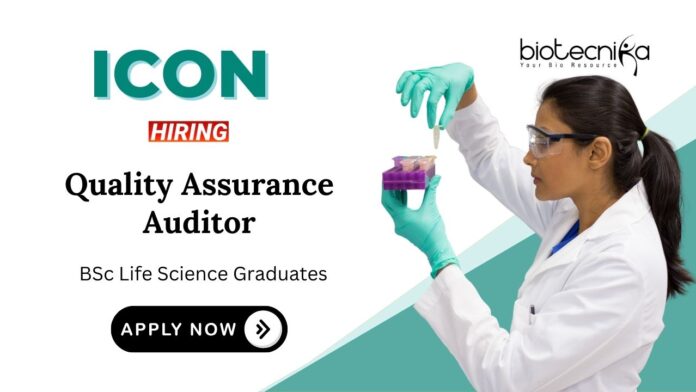 Latest Clinical Research Jobs at ICON | Apply Now for Quality Assurance Auditor Role