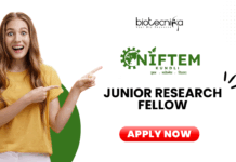 Latest JRF Position at NIFTEM | MSc Food Technology Candidates Apply Now 