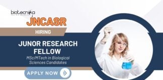Latest JRF Vacancies at JNCASR | MSc Biological Science Candidates Apply Now
