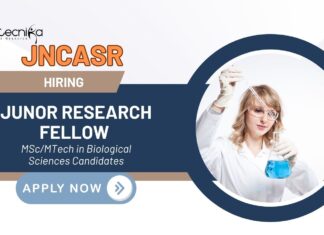 Latest JRF Vacancies at JNCASR | MSc Biological Science Candidates Apply Now