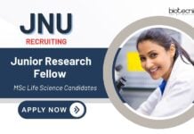 Latest JRF Vacancies at JNU | MSc Life Science Candidates Apply Now