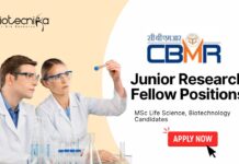 Latest Junior Research Fellow Positions at CBMR MSc Life Science Candidates Apply Now