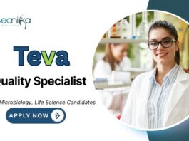 Latest Life Science Graduate Jobs at Teva Apply Now for Quality Specialist Role