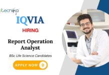 Latest Life Science Jobs at IQVIA | Apply Now for the Report Operation Analyst Role