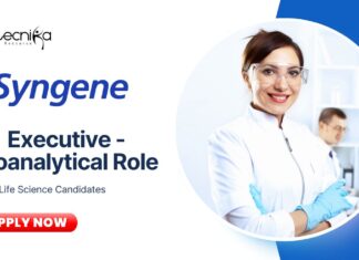 Latest Life Science Jobs at Syngene | Apply Now for Executive - Bioanalytical  Role