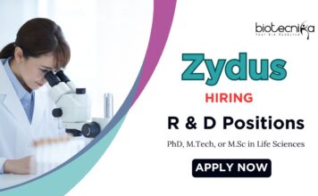 Latest Life Science Jobs at Zydus | Apply Now for the R&D Positions Latest Life Science Jobs at Zydus | Apply Now for the R&D Position
