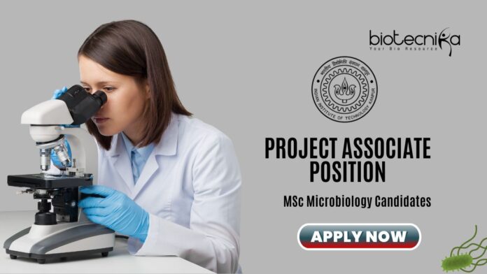Latest Microbiologist Job at IIT Kanpur | Apply Now for Project Associate Position