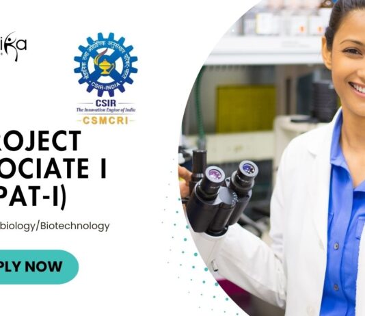Latest Project Associate Jobs at CSMCRI | MSc Biotechnology Candidates Apply Now