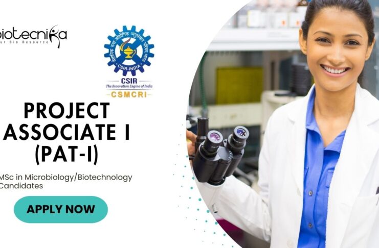 Latest Project Associate Jobs at CSMCRI | MSc Biotechnology Candidates Apply Now