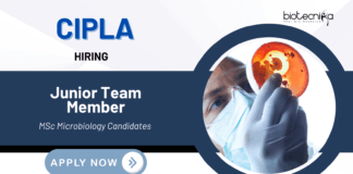 Latest QA or QC Jobs at Cipla | MSc Microbiology Candidates Apply Now 