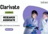 Life Science Job at Clarivate MSc Graduates Apply Now for the Research Associate Role