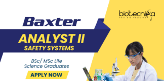 Life Science Jobs at Baxter Apply Now for the Analyst II, Safety Systems Role (2)