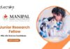 Life Science Jobs at Manipal Academy of Higher Education|Apply Now for JRF Position