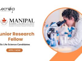 Life Science Jobs at Manipal Academy of Higher Education|Apply Now for JRF Position