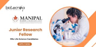 Life Science Jobs at Manipal Academy of Higher Education|Apply Now for JRF Position