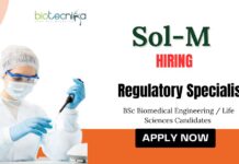 Life Science Jobs at Sol-Millennium Medical Group | Apply Now for Regulatory Specialist Role