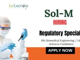 Life Science Jobs at Sol-Millennium Medical Group | Apply Now for Regulatory Specialist Role
