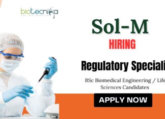Life Science Jobs at Sol-Millennium Medical Group | Apply Now for Regulatory Specialist Role