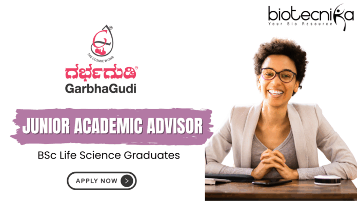 Life Science Jobs for BSc Graduates - Apply for the Junior Academic Advisor Role at Garbhagudi (1)