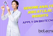 MSc Genomics Job Openings at Lilac Insights
