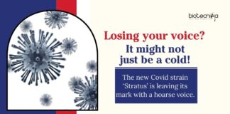 'Stratus' Covid strain is leaving its mark with a hoarse voice