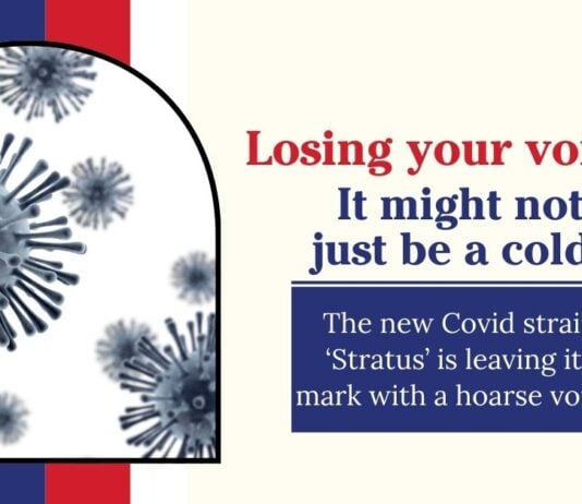 'Stratus' Covid strain is leaving its mark with a hoarse voice