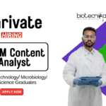 MSc Biotechnology Jobs at Clarivate Apply Now for the Associate STEM Content Analyst Role