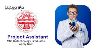 MSc Biotechnology Jobs at Panjab University | Apply Now For The Project Assistant Role