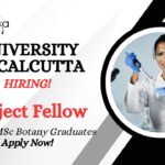 MSc Botany Jobs at University of Calcutta | Apply Now For The Walk-In Interview
