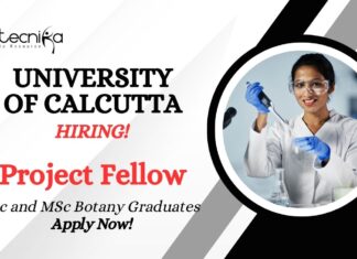 MSc Botany Jobs at University of Calcutta | Apply Now For The Walk-In Interview