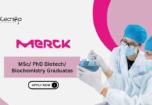MSc Biotech Jobs at Merck - Apply Now for the Assistant Quality Control Role 