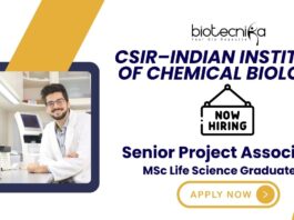 MSc Life Science Job at IICB | MSc Graduates Apply Now For The Senior Project Associate Role