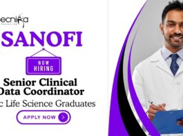 MSc Life Science Job at Sanofi | Apply Now For The Senior Clinical Data Coordinator Role