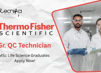 MSc Life Science Jobs At Thermofisher | Apply Now For The Sr. QC Technician Role