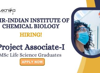 MSc Life Science Jobs at IICB | Apply Now For The Project Associate-I Role