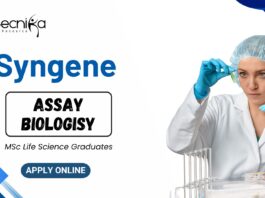 MSc Life Science Jobs at Syngene Apply Now for the Assay Biologist Role