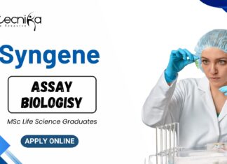 MSc Life Science Jobs at Syngene Apply Now for the Assay Biologist Role