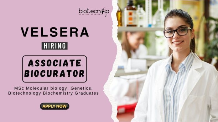 MSc Life Science Jobs at Velsera Apply Now for the Associate Biocurator Position