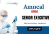 MSc Microbiology Jobs at Amneal | Apply Now for Senior Executive Position
