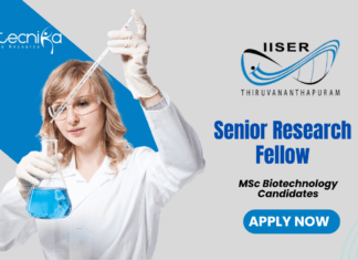 Latest Molecular Biology Jobs at IISER TVM | Apply Now for Senior Research Fellow Position