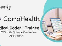Medical Coding Jobs at CorroHealth | BSc/MSC Life Science Candidates Apply Now 