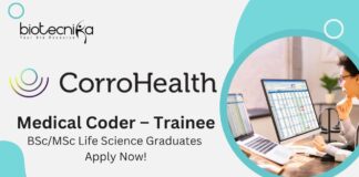 Medical Coding Jobs at CorroHealth | BSc/MSC Life Science Candidates Apply Now 