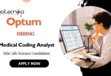 Medical Coding Jobs at Optum | MSc Life Science Apply Now 