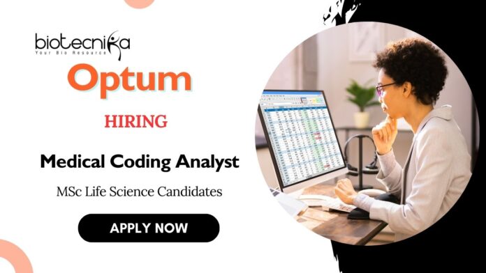 Medical Coding Jobs at Optum | MSc Life Science Apply Now 