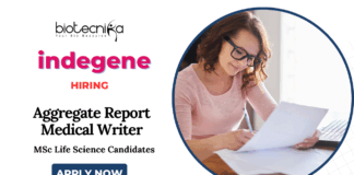Medical Writer Vacancies at Indegene | MSc Life Science Candidates Apply Now