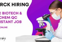 MSc Biotech & Biochem Jobs
